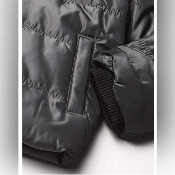 Calvin Klein Boys' Eclipse Bubble Jacket, Dark Grey - Picture 6 of 16